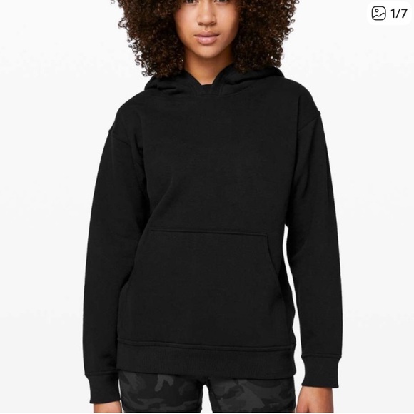 lululemon athletica Sweaters - LULULEMON All Yours Hoodie French
Terry W3DLDS Black 8 Hoodie Sweatshirt size 4